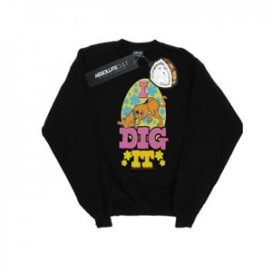 Scooby Doo Heren Pasen I Dig It Sweatshirt M wit