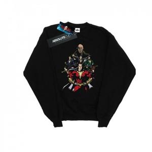 DC Comics Shazam Team Up-sweatshirt voor heren L zwart
