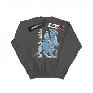 Star Wars Mens Kanji Luke Hoth Sweatshirt L houtskool