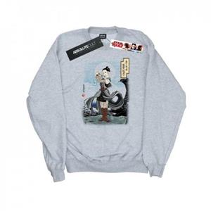 Star Wars Heren The Last Jedi Japanse Rey Sweatshirt L wit