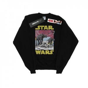 Star Wars Heren The Last Jedi AT-AT Sweatshirt L zwart