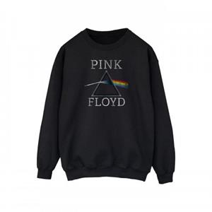 Pink Floyd heren sweatshirt met donkere kant van de maan L zwart