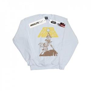 Star Wars Mens Vintage Rebels Sweatshirt L wit