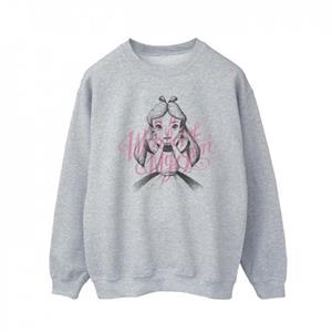 Disney heren Alice in Wonderland in een wereld van mijn eigen sweatshirt XXL wit