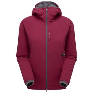 ARTILECT - Women's Elevate Primaloft Bio Insulated Hoodie - Synthetisch jack, rood