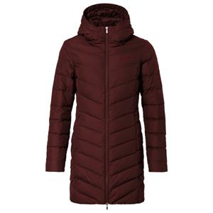 Vaude - Women's Annecy Down Coat - Lange jas, bruin/rood