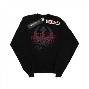 Star Wars Girls The Last Jedi Shattered Emblem-sweatshirt 12-13 zwart