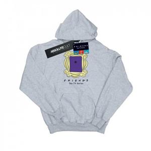 Friends Vrienden meisjes deur kijkgaatje hoodie 9-11 Years wit