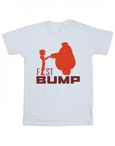 Disney Boys Big Hero 6 Baymax Fist Bump Cutout T-shirt 5-6 Years wit