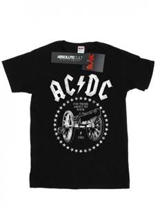 AC/DC Boys We Salute You Cannon T-shirt 5-6 Years wit