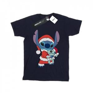 Disney Lilo en Stitch Stitch kerst-T-shirt voor jongens 5-6 Years wit