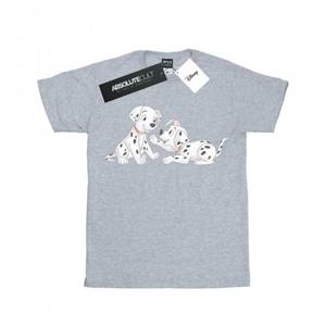Disney jongens 101 Dalmatiërs aquarel vrienden T-shirt 9-11 Years wit
