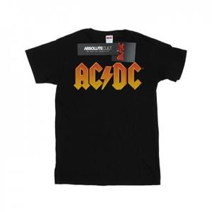 AC/DC T-shirt met vuurlogo voor jongens 12-13 zwart