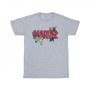 Marvel Boys stripfiguren T-shirt 9-11 Years wit