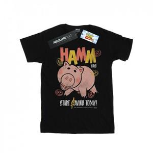 Disney jongens Toy Story 4 Hamm het spaarvarken T-shirt 12-13 wit