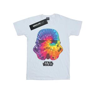 Star Wars jongens Stormtrooper Saturn helm T-shirt 12-13 wit