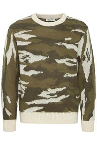casualfriday Casual Friday Cfklaes Camo Knit:knit