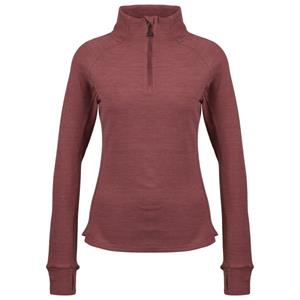 Heber Peak - Women's TimberHe. Fleece Half Zip - Fleecetrui, rood