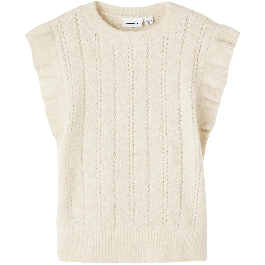 nameit-collectie Name It-collectie Gebreide spencer Sally (buttercream)