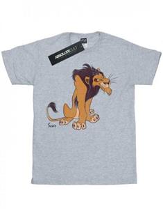 Disney Girls The Lion King klassiek litteken katoenen T-shirt 9-11 Years wit