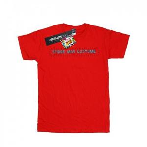 Katoenen T-shirt met Marvel Spider-Man-kostuum voor meisjes 12-13 wit