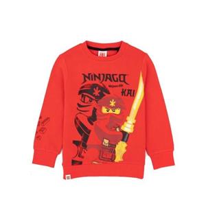 Pertemba FR - Apparel Lego Ninjago Boys Kai Warrior-trui 12 Years rood/zwart