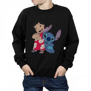 Lilo & Stitch Klassiek jongenssweatshirt 12-13 zwart
