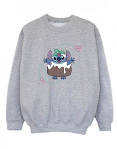 Disney jongens Lilo & Stitch Pudding Holly Sweatshirt 9-11 Years wit