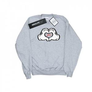 Disney jongens Mickey Mouse houdt van je Sweatshirt 9-11 Years wit