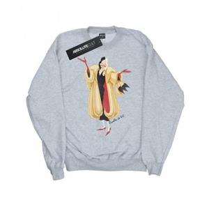 Disney Boys 101 Dalmatiërs Klassiek Cruella De Vil Sweatshirt 12-13 zwart