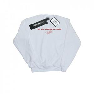 Disney Boys Aladdin laat de avonturen beginnen Sweatshirt 12-13 wit