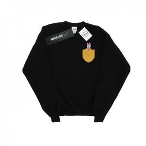 Disney Boys Daisy Duck-sweatshirt met nepzak 12-13 wit