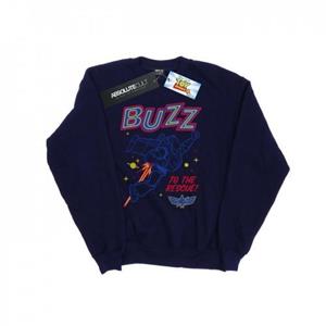 Disney Toy Story 4 Buzz To The Rescue-sweatshirt voor jongens 12-13 marineblauwe kleur