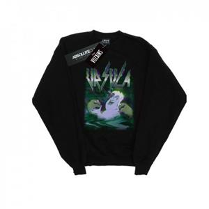 Disney jongens Ursula Glitch sweatshirt 12-13 zwart