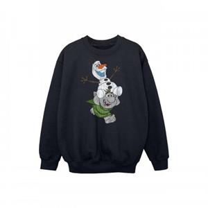 Disney Frozen Olaf en Troll sweatshirt voor jongens 12-13 wit