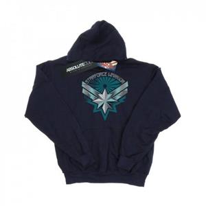 Marvel Boys Captain Marvel Starforce Warrior-hoodie 12-13 wit