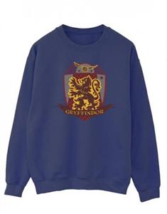 Harry Potter Mens Gryffindor Chest Badge Sweatshirt L wit