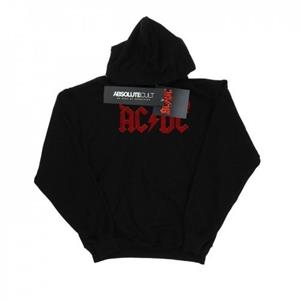 AC/DC heren hoodie met hoornslogo M wit