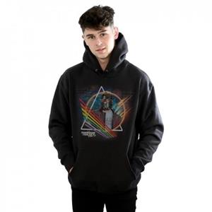 Marvel Heren Guardians of the Galaxy Neon Star Lord gemaskerde hoodie L zwart