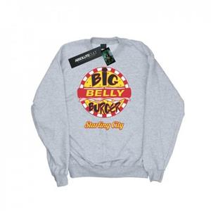 DC Comics Arrow Big Belly Burger-logo-sweatshirt voor heren L grijs