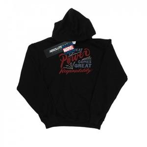 Marvel Girls Spider-Man Great Responsibility-hoodie 12-13 wit
