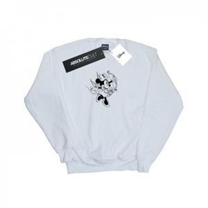 Disney meisjes Minnie Mouse Love Cherub Sweatshirt 12-13 wit