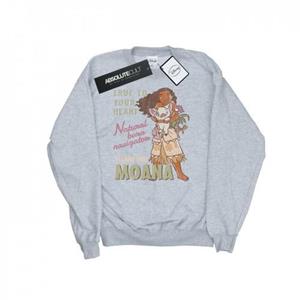 Disney Moana Natural Born Navigator-sweatshirt voor meisjes 9-11 Years wit