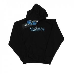 DC Comics meisjes Aquaman tekstlogo hoodie 12-13 wit