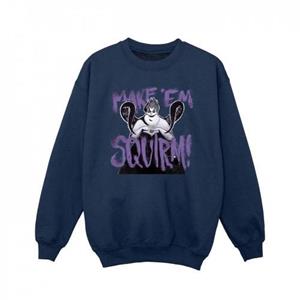 Disney Girls Schurken Ursula Paars Sweatshirt 12-13 zwart