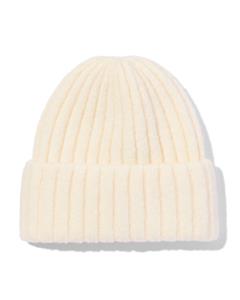 HEMA Dames Muts Rib Crème