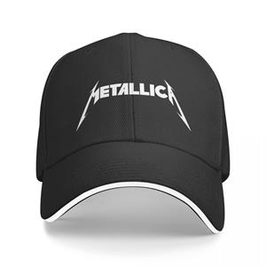 91530326MAC20BWG5P 2023 Nieuw ontwerp Pet Metallicas Merch unisex Dames Trucker Hoeden Mode Heavy Metal Band Zonnekap One Size