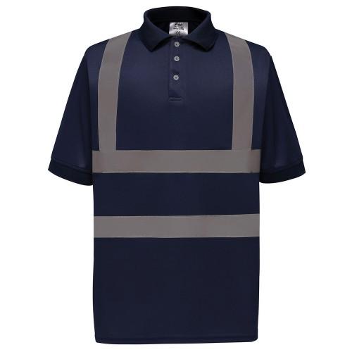Yoko unisex volwassen poloshirt met korte mouwen en korte mouwen L Vloot
