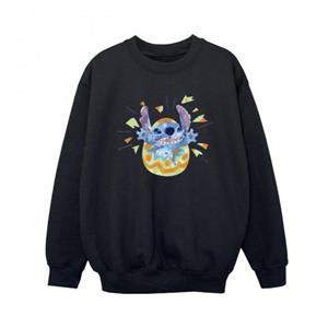 Disney Boys Lilo & Stitch Cracking Egg-sweatshirt 5-6 Years wit