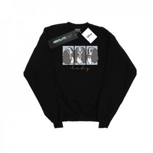 Disney Boys Lady en de Vagebond Lady Frames Sweatshirt 9-11 Years wit